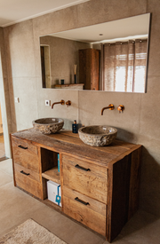 Badkamermeubel Barnwood Robuust