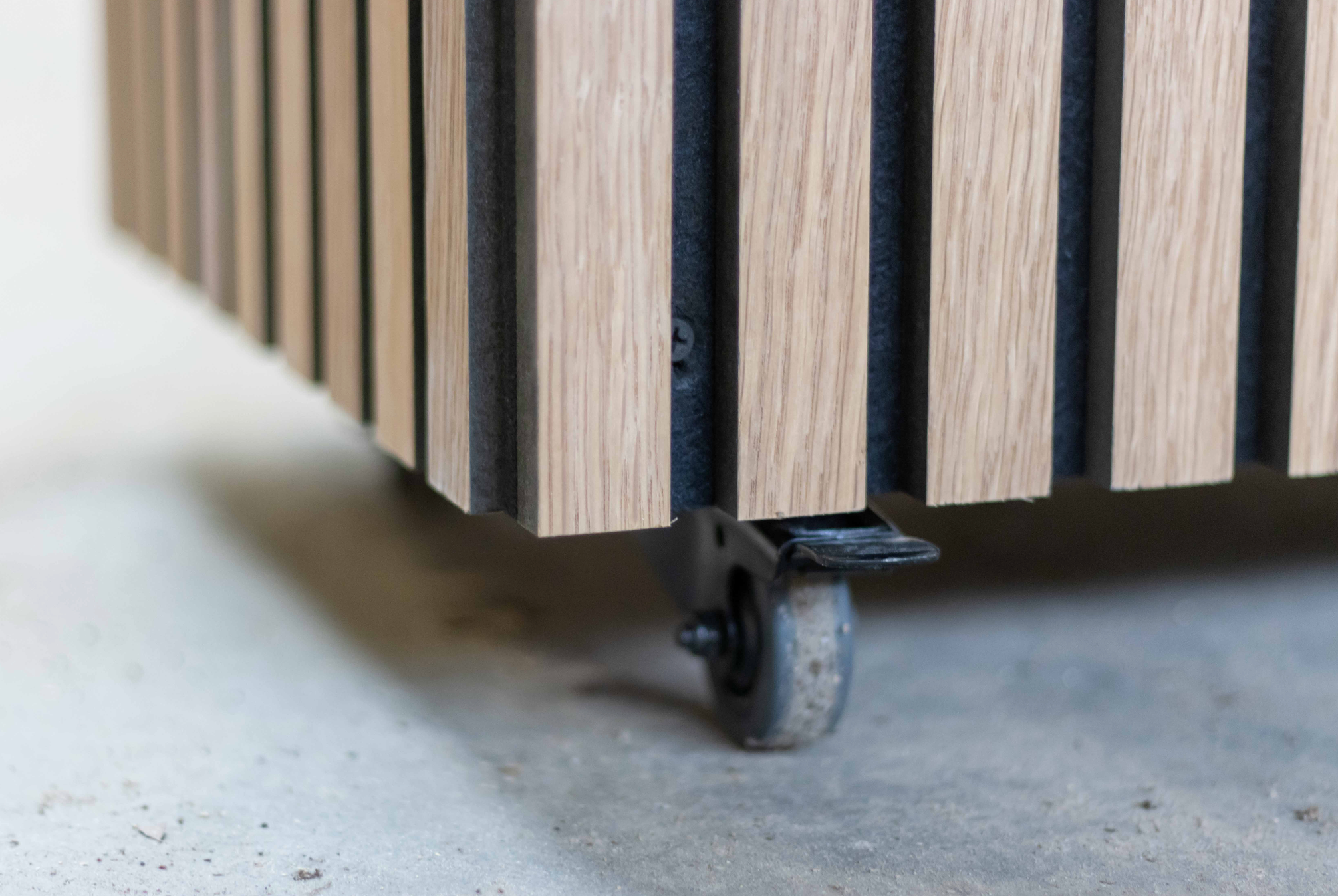 Plantenbak van akupanelen incl. planten