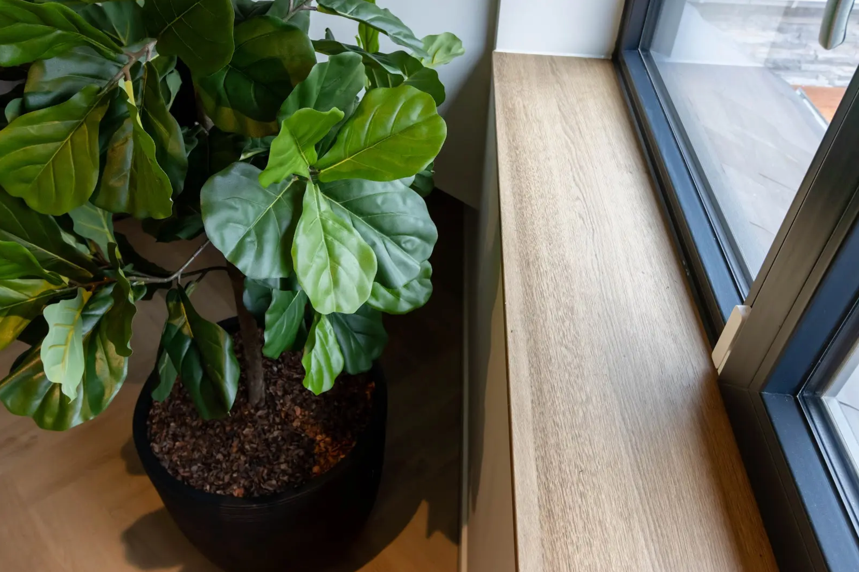 Vensterbank Eiken Vintage