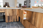 Keuken fronten Barnwood geschaafd