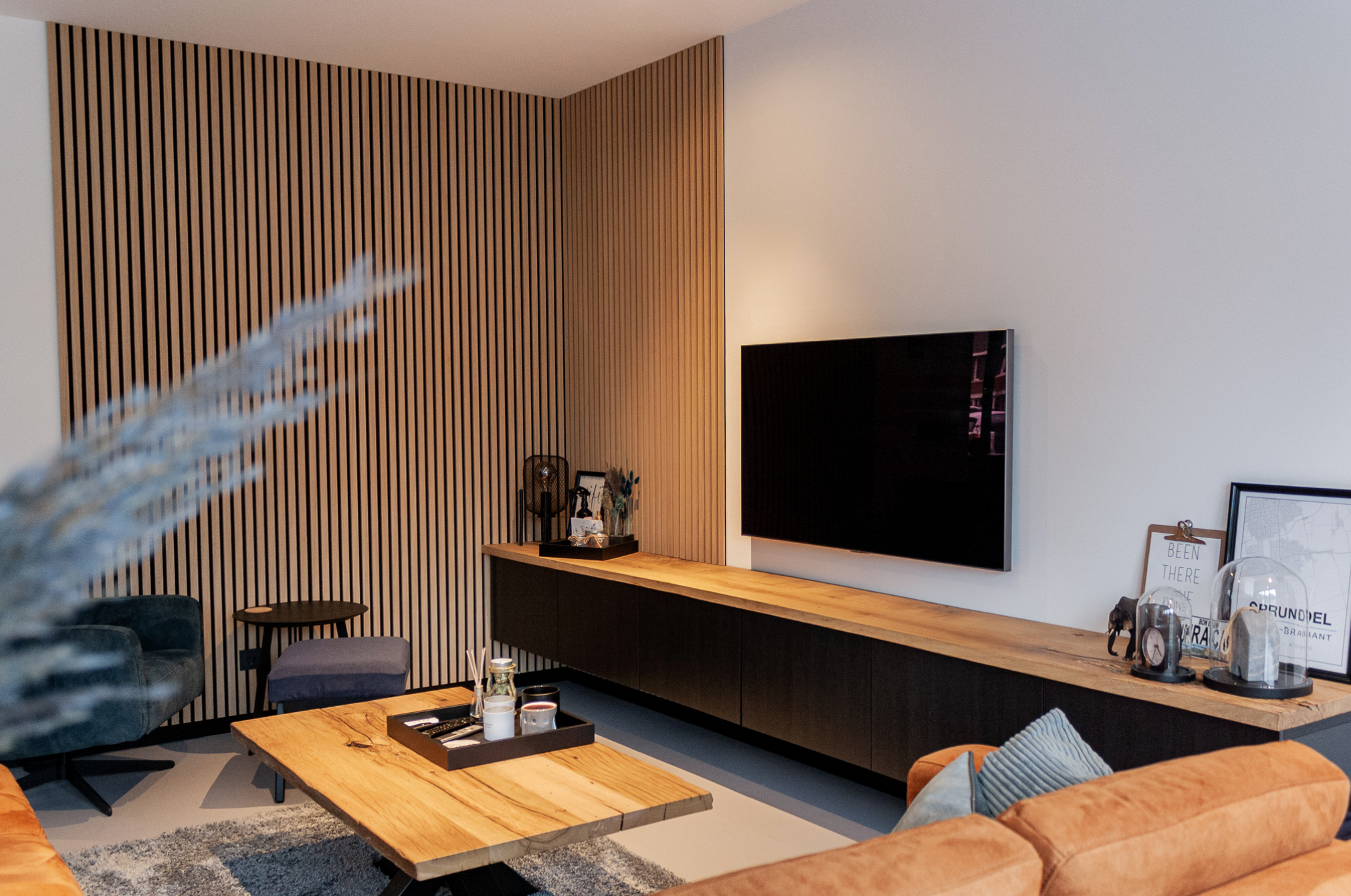 Tv plank Barnwood geschaafd