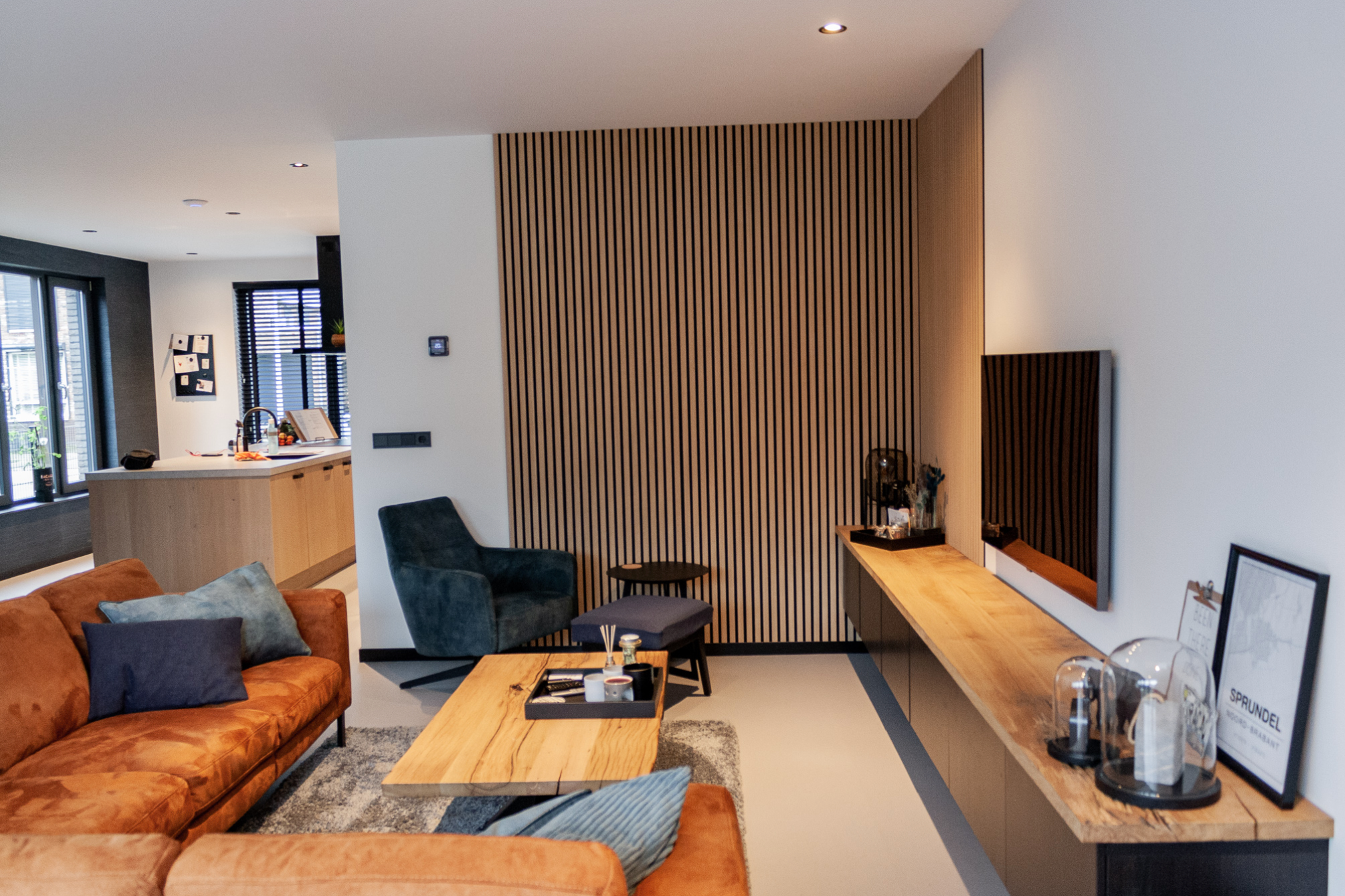 Tv plank Barnwood geschaafd