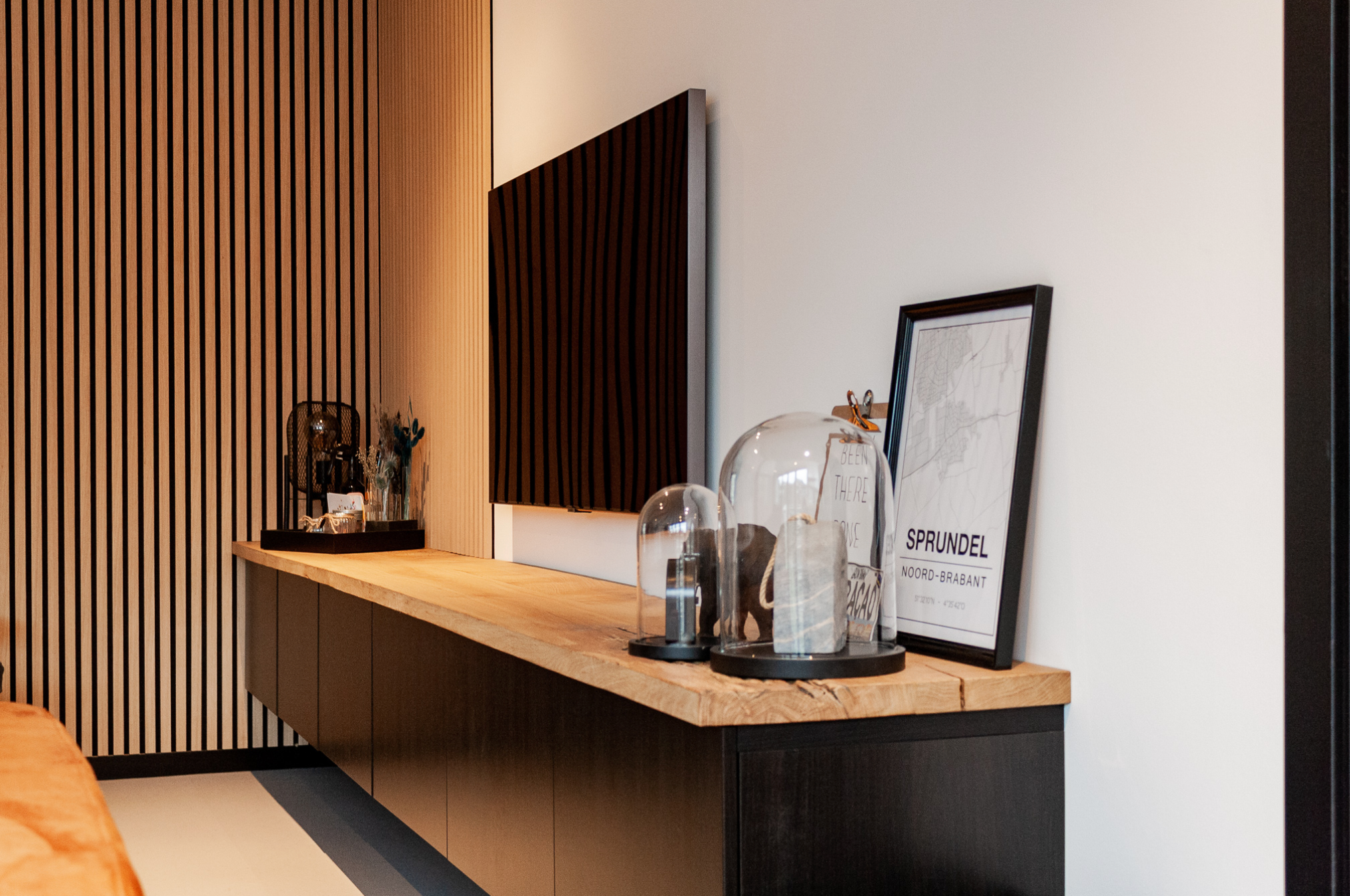 Tv plank Barnwood geschaafd