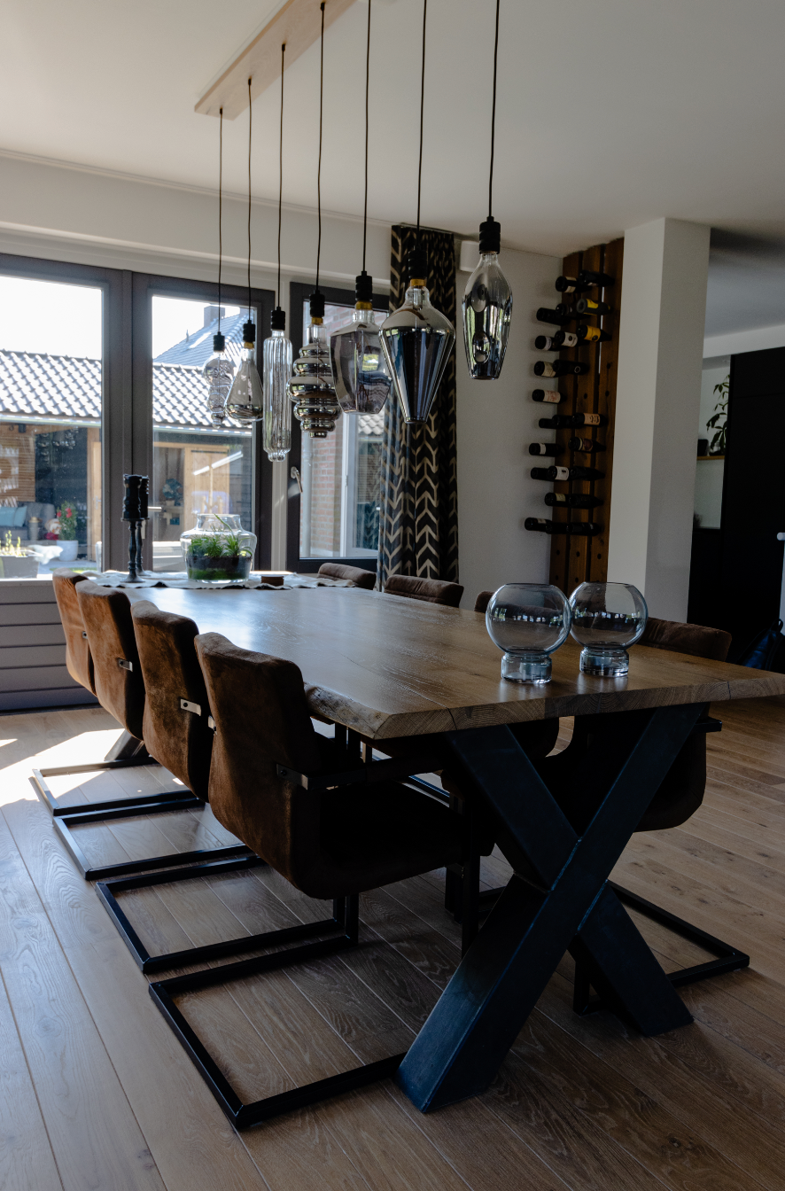 Wijnpaal Vintage oak