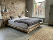 Bed ombouw - Barnwood balken