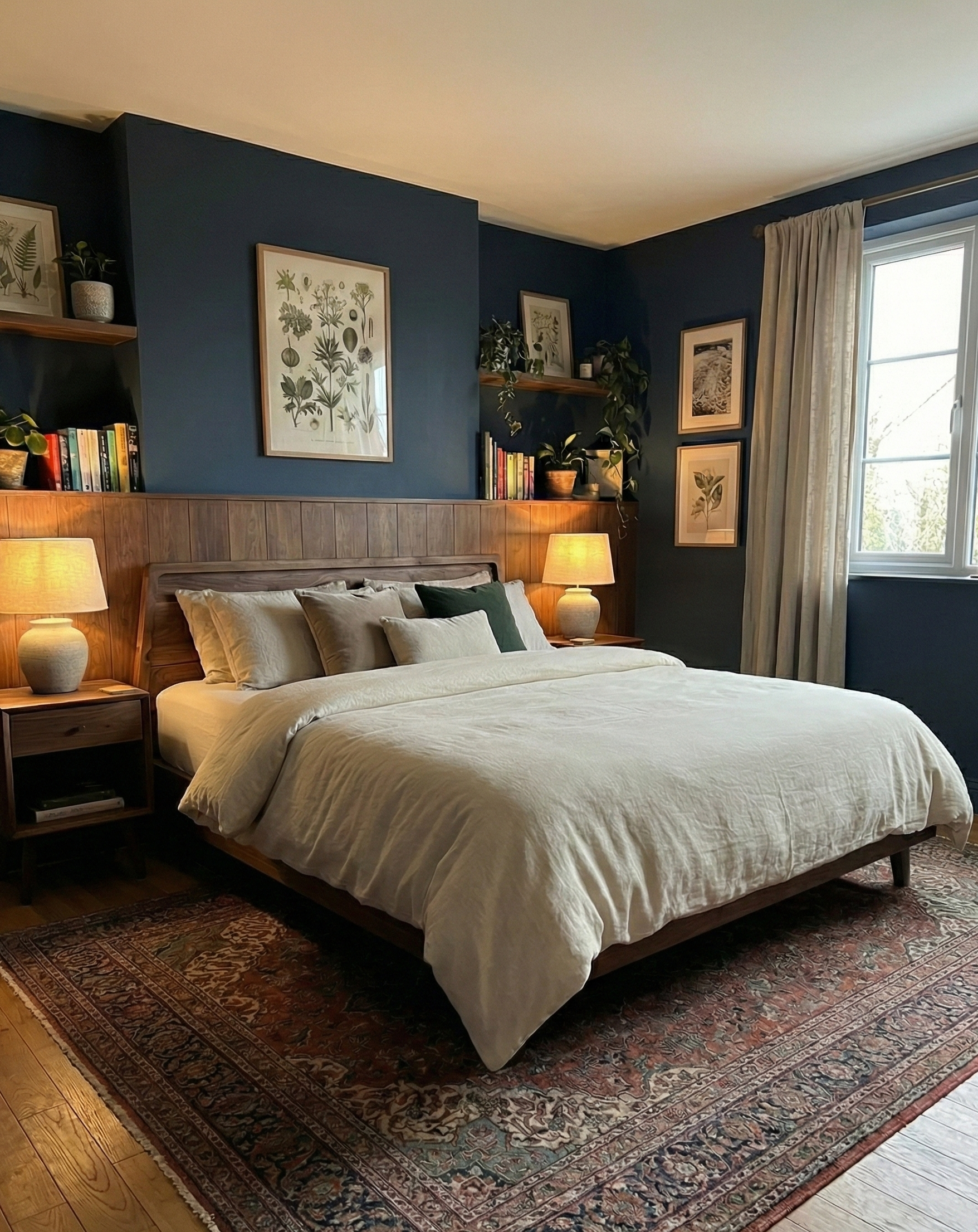 Bed ombouw - Noten design