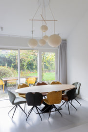 Eettafel ovaal - Rustiek eikenhout