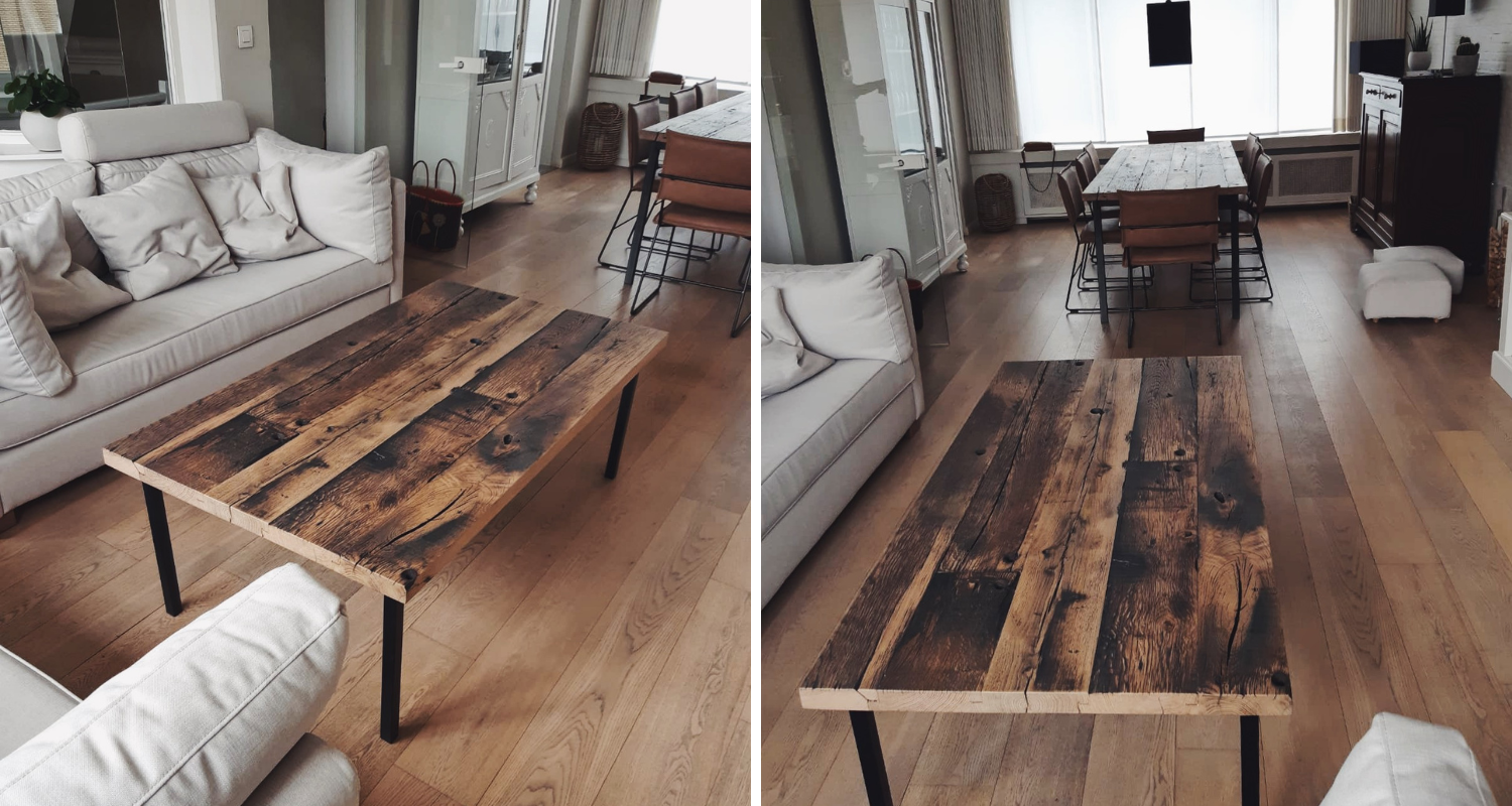 Salontafel Wagondelen