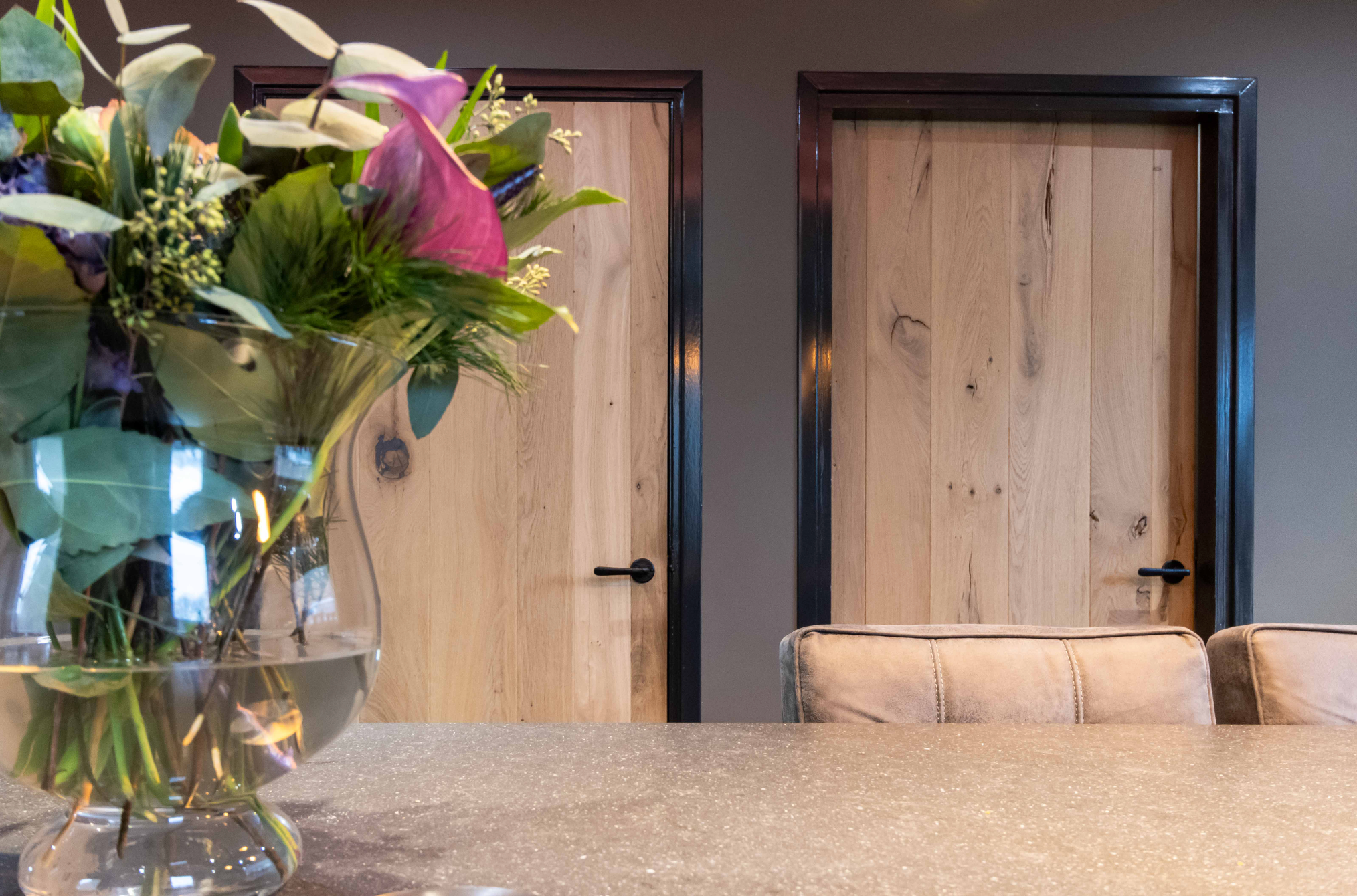 Scharnierdeur Rustiek New oak