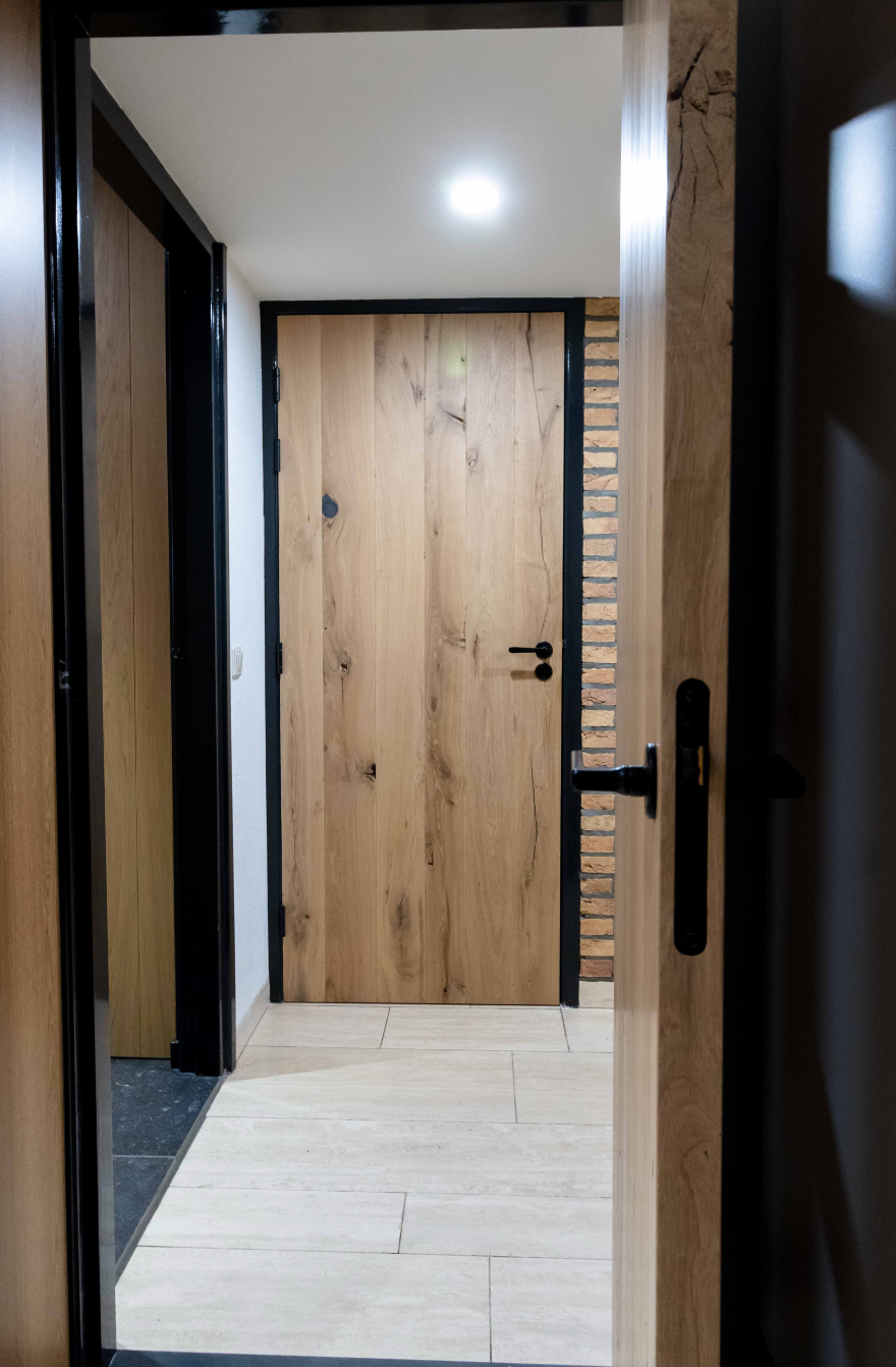 Scharnierdeur Rustiek New oak