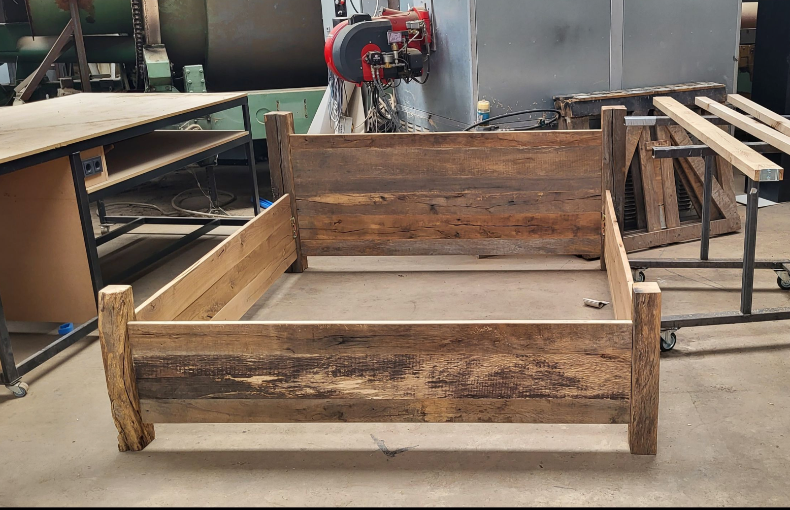 Bed ombouw - Barnwood