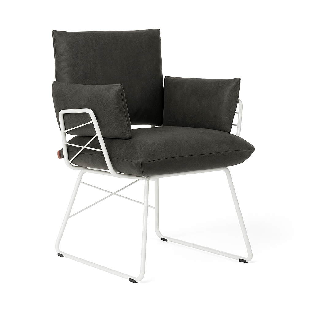 Stoel Cosy met armleuning