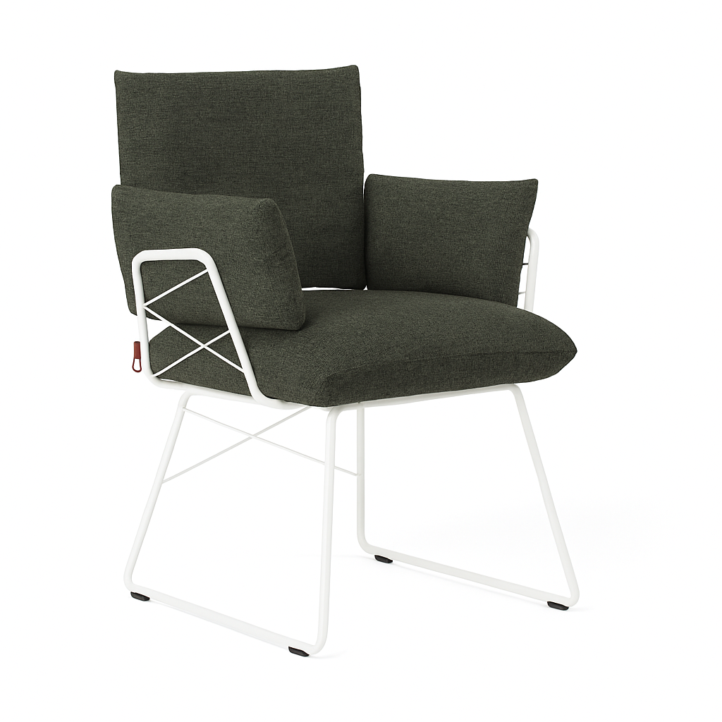 Stoel Cosy met armleuning