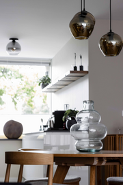 Wandplank met ingebouwde spots