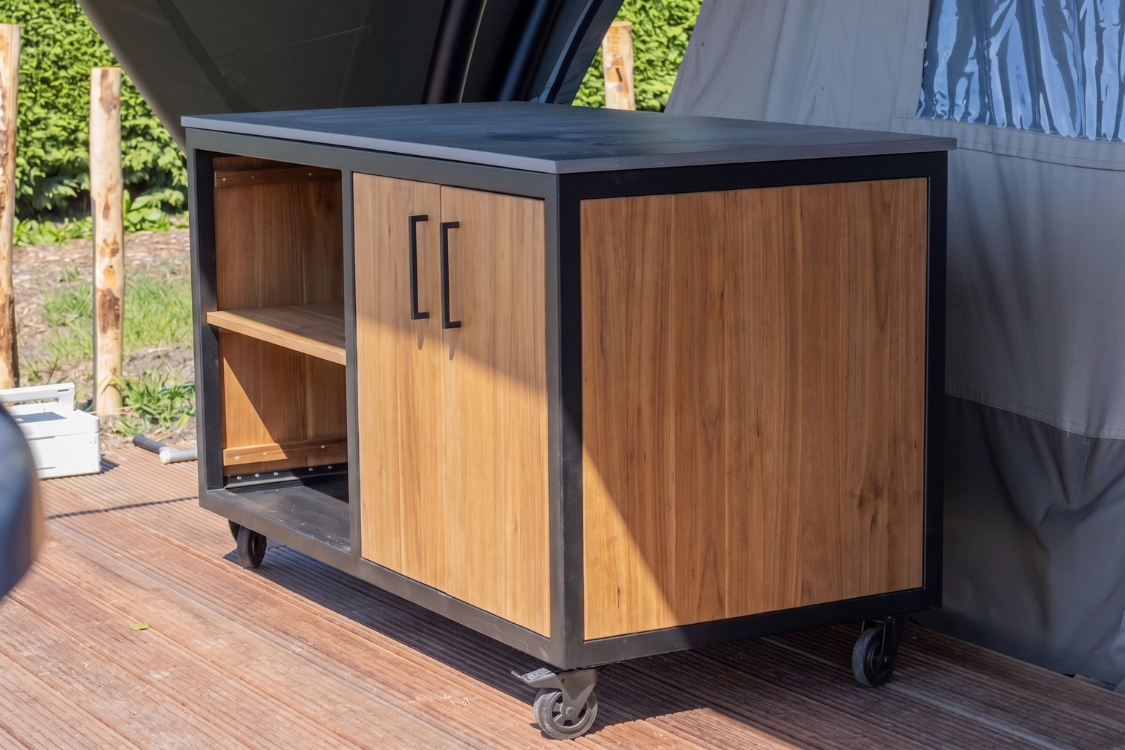 Barbecue Tafel Forge Solid (Kamado, Weber, Napoleon) – Thermowood