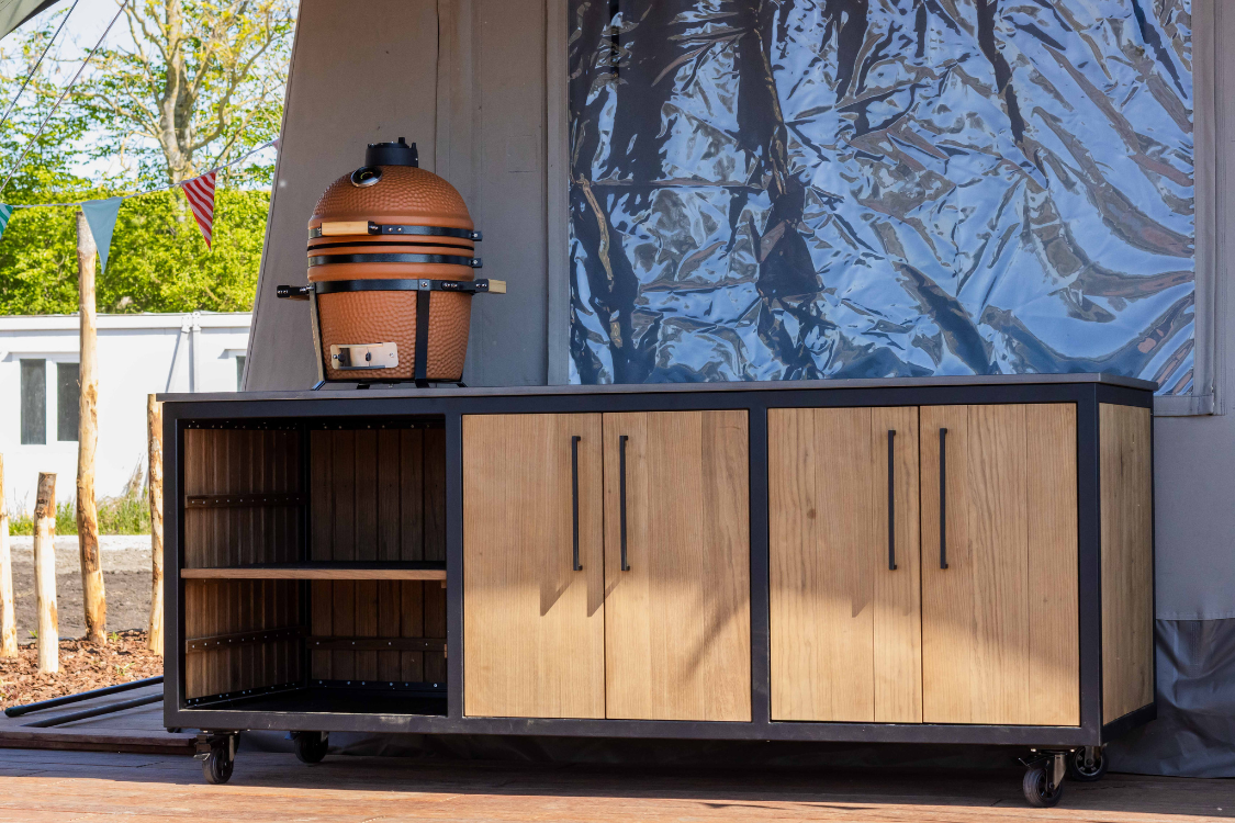 Barbecue Tafel Forge Solid (Kamado, Weber, Napoleon) – Thermowood